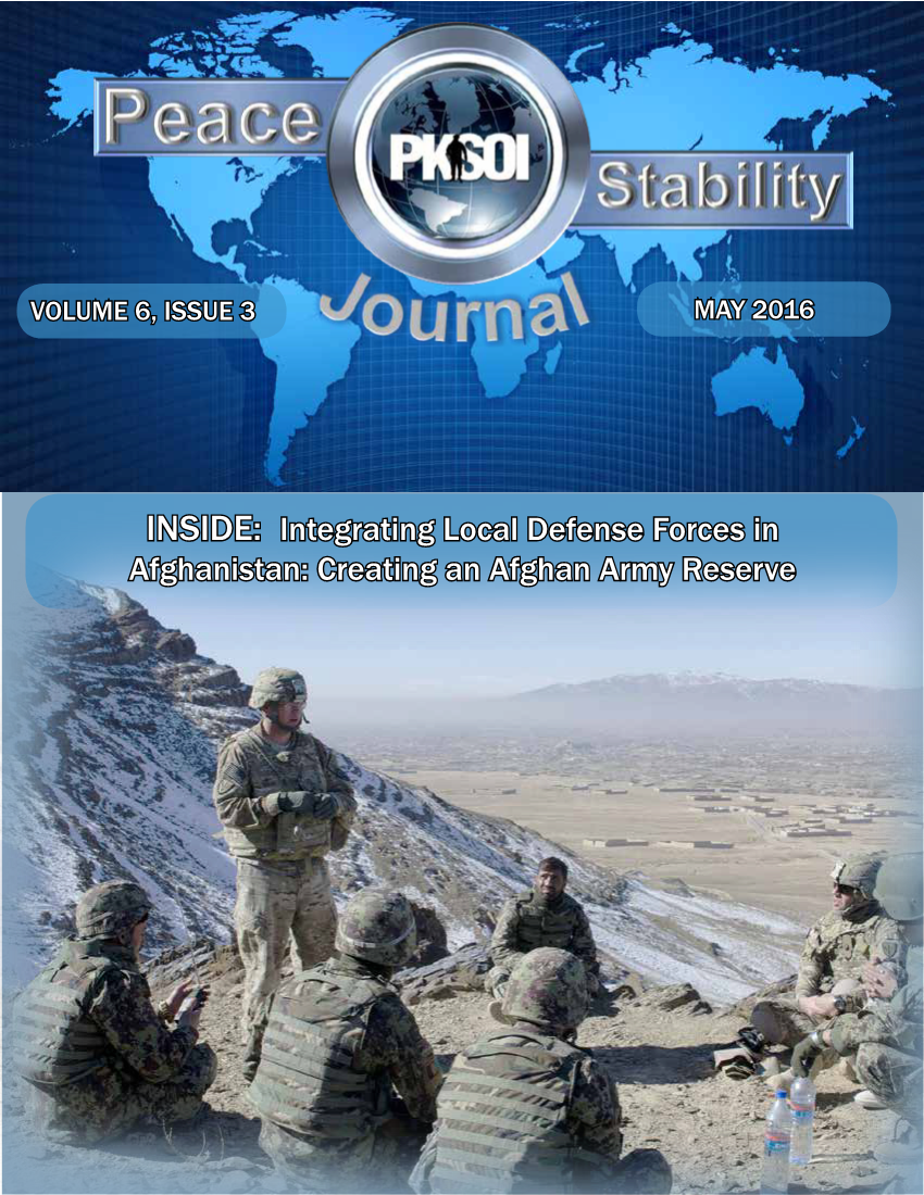  Peace & Stability Journal, Volume 6, Issue 3