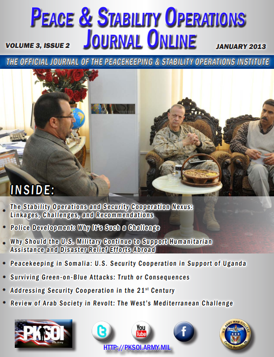  Peace & Stability Journal, Volume 3, Issue 2