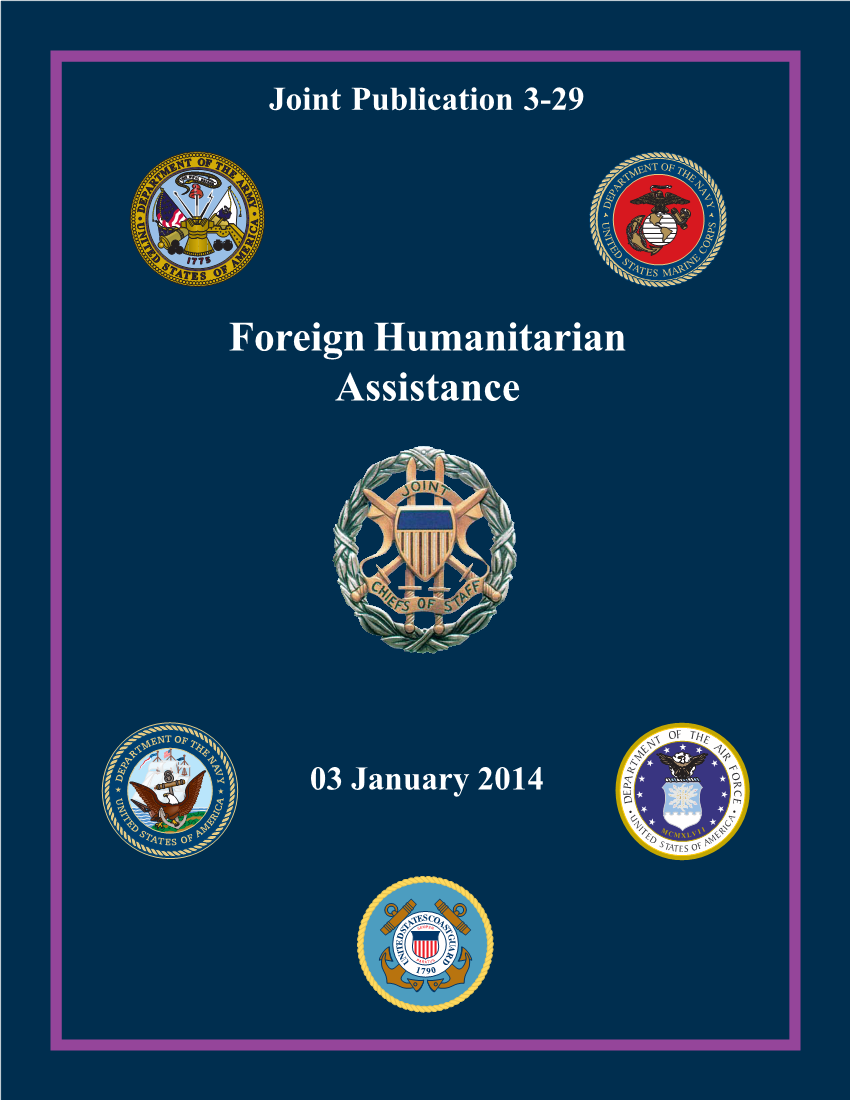  JP 3-29 Foreign Humanitarian Assistance