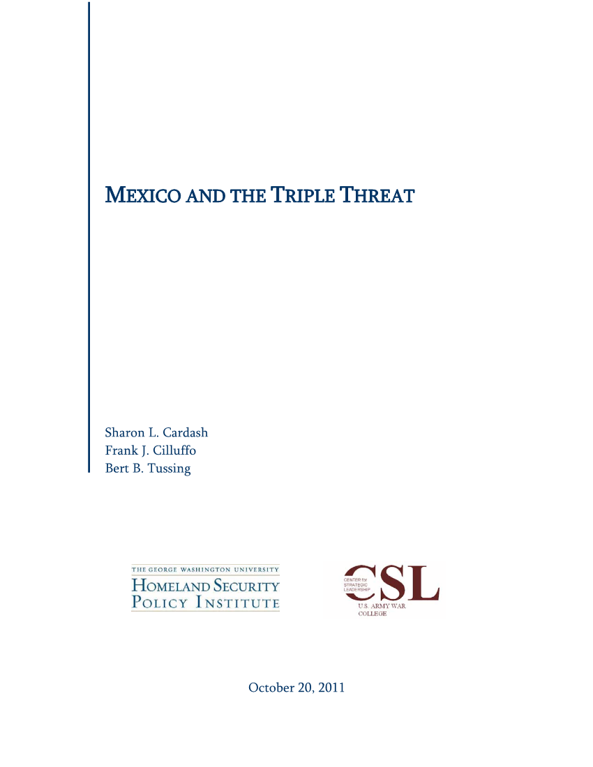  Mexico and the Triple Threat