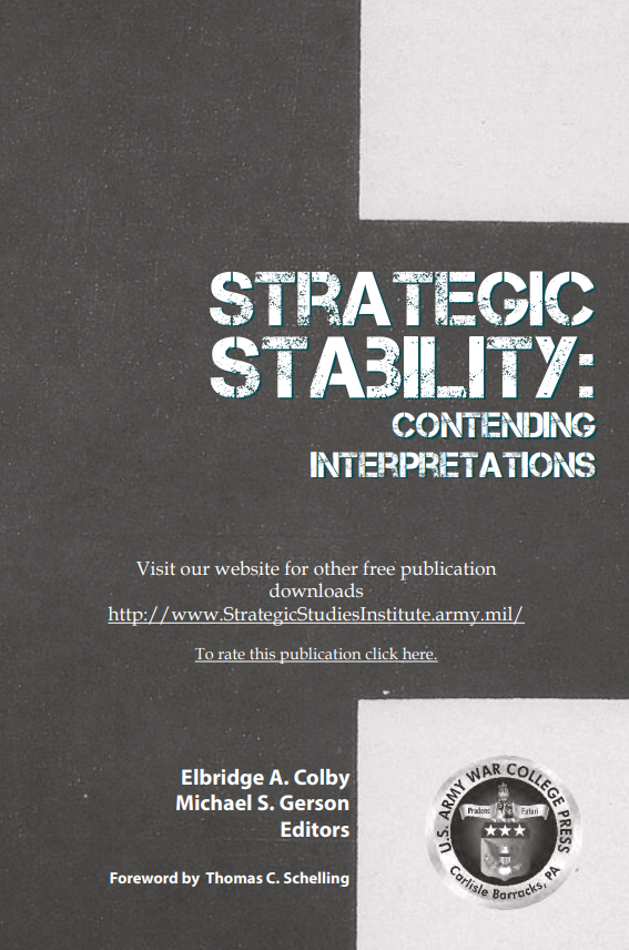  Strategic Stability: Contending Interpretations