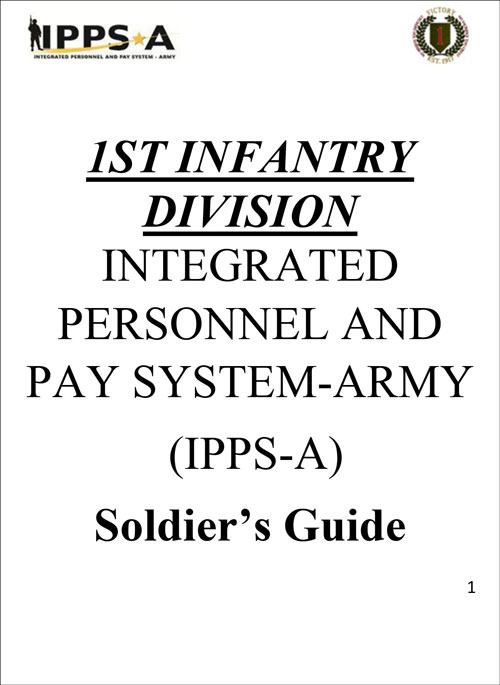  IPPS-A Soldier's Guide