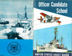 Officer Candidate School -- an informational pamphlet with an overview of the US Coast Guard's Officer Candidate School program, Yorktown, VA.  Dated 1965.

Washington, DC: USGPO, 1965