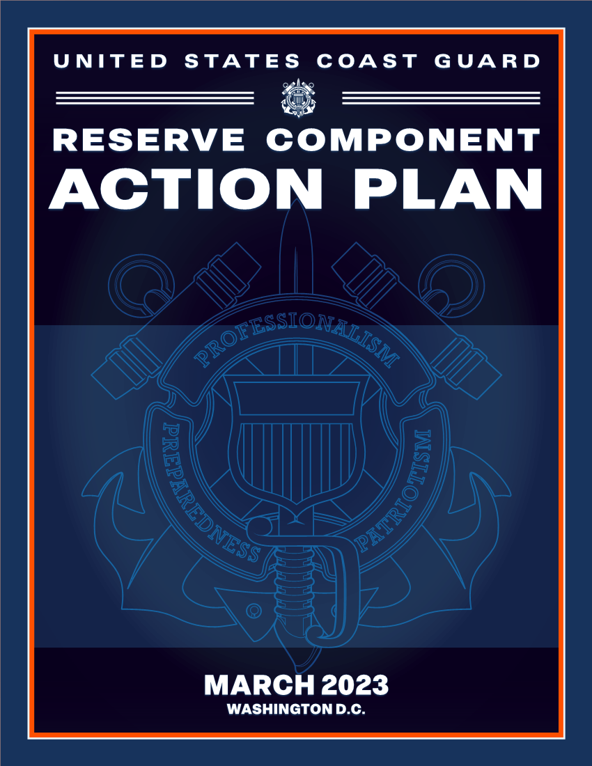  USCG RESERVE COMPONENT ACTION PLAN