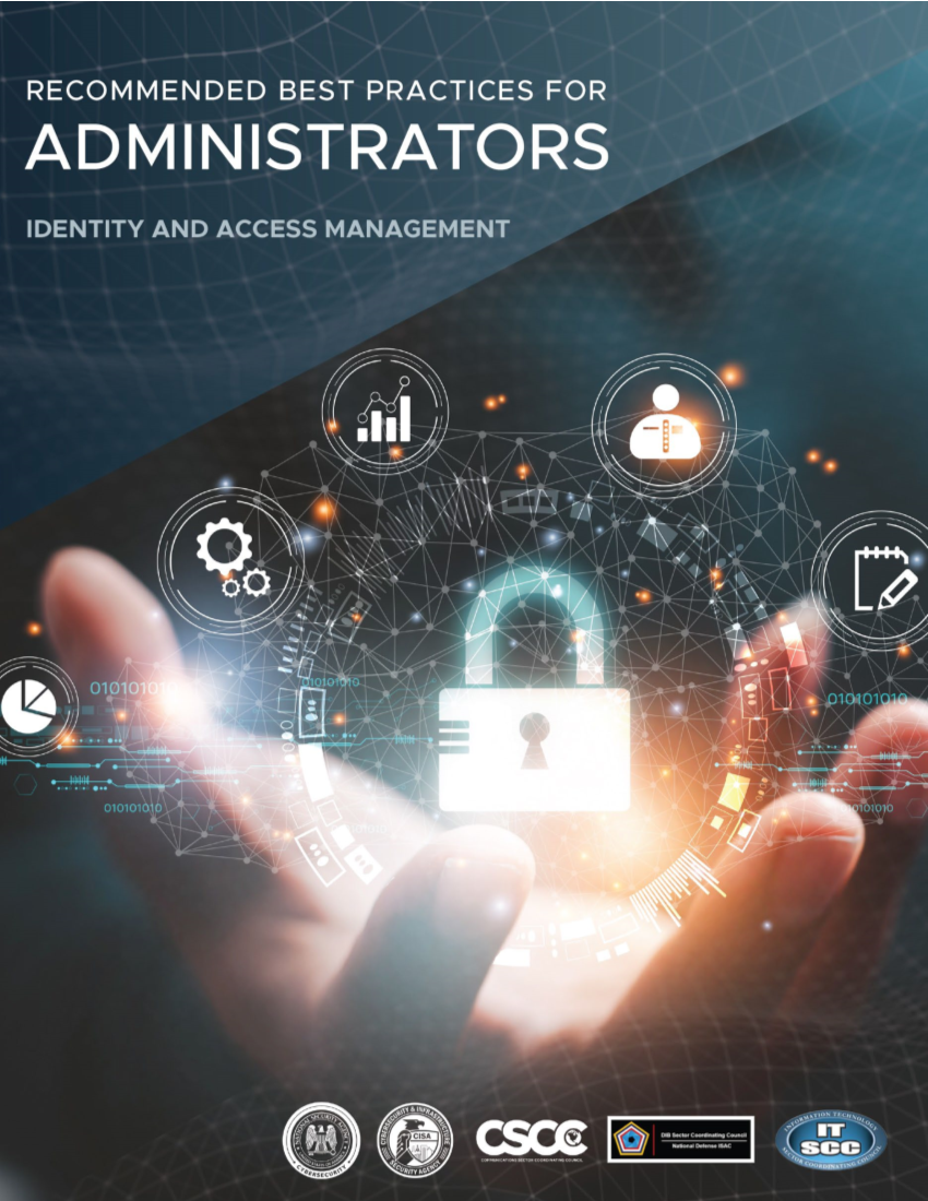  ESF: Identity and Access Management Recommended Best Practices for Administrators