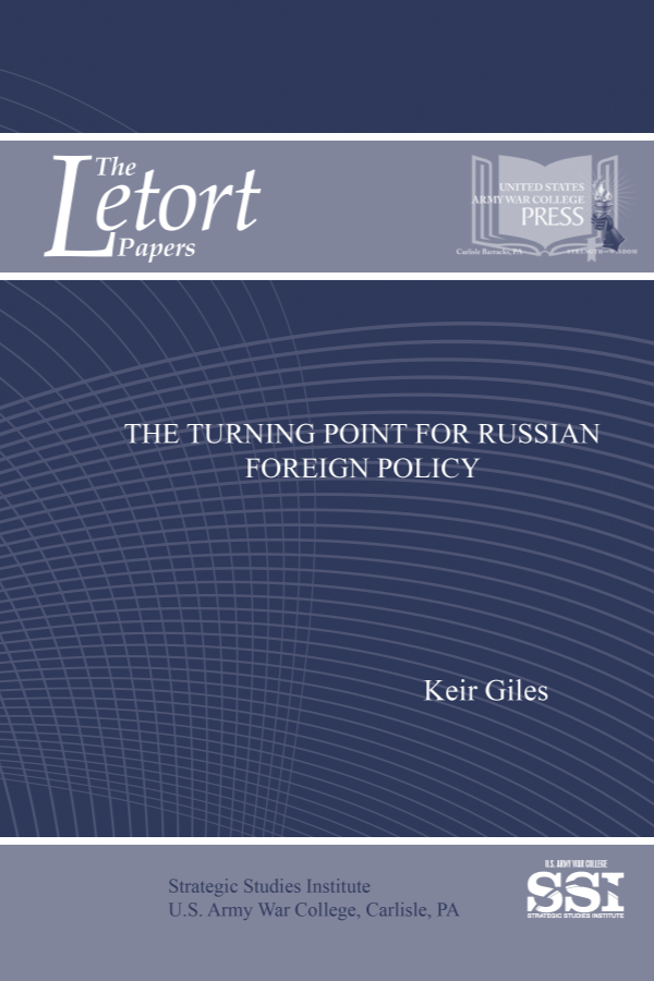  The Turning Point for Russian Foreign Policy