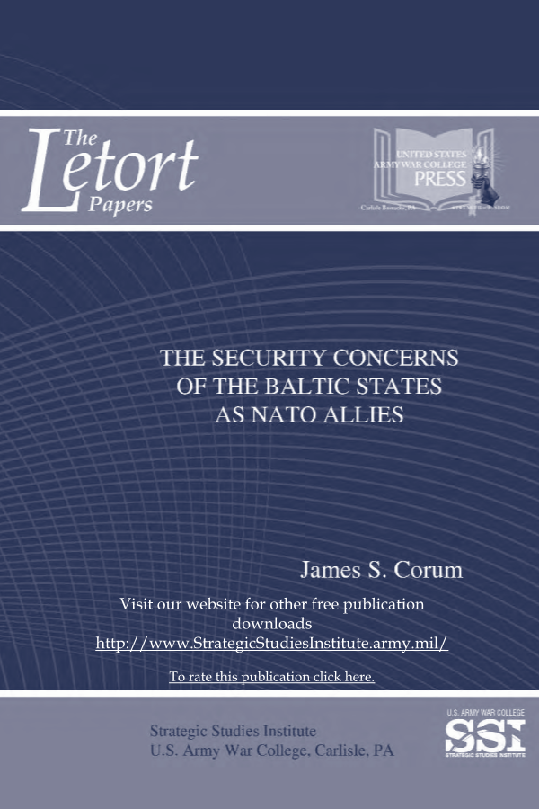  The Security Concerns of the Baltic States as NATO Allies