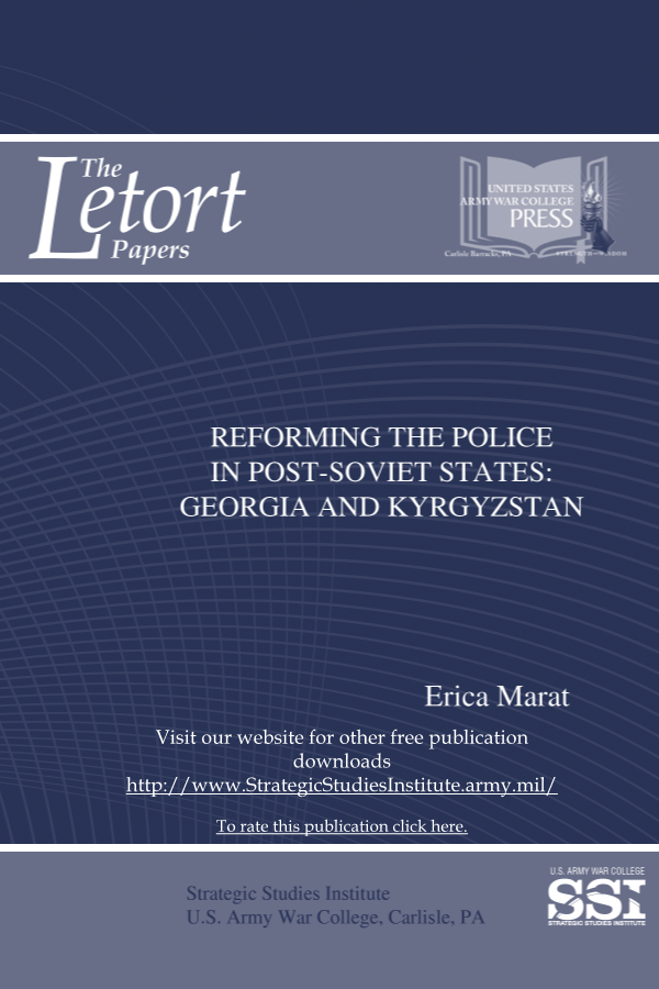  Reforming the Police in Post-Soviet States: Georgia and Kyrgyzstan