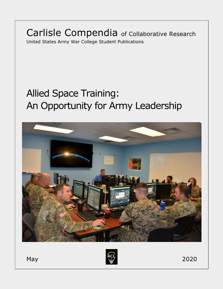 Carlisle Compendia Allied Space Training Edition