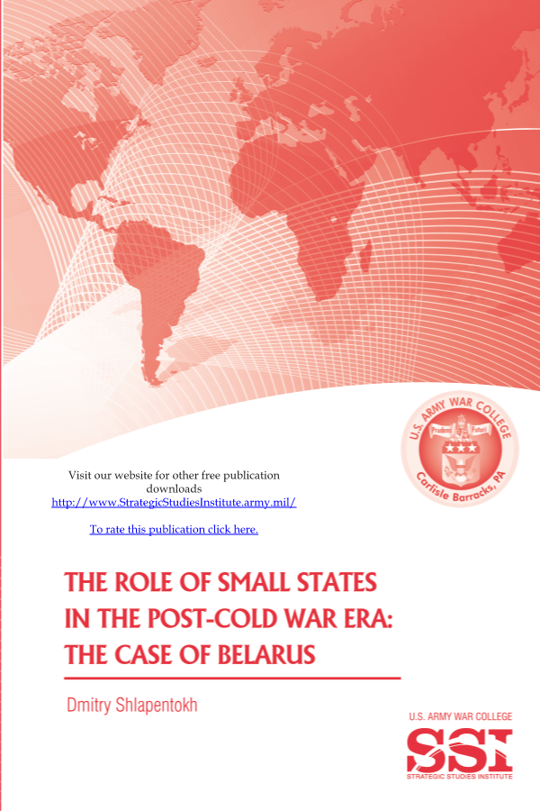  The Role of Small States in the Post-Cold War Era: The Case of Belarus