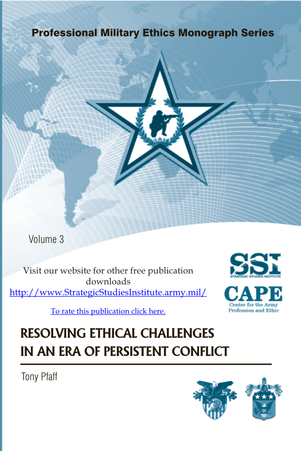  Resolving Ethical Challenges in an Era of Persistent Conflict