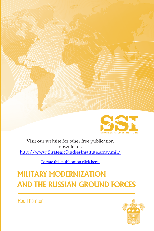  Military Modernization and the Russian Ground Forces