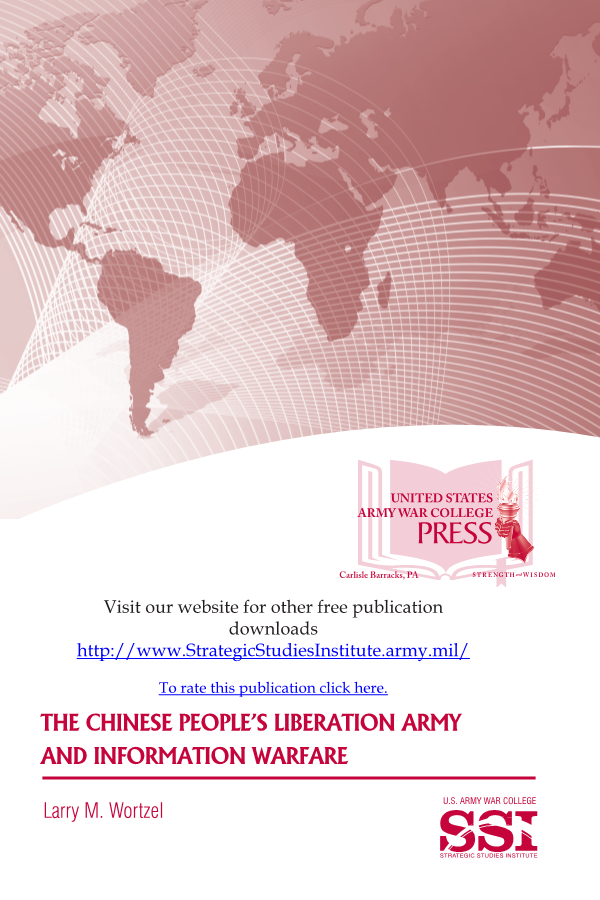 The Chinese People's Liberation Army and Information Warfare