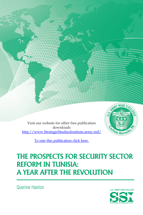  The Prospects for Security Sector Reform in Tunisia: A Year After the Revolution