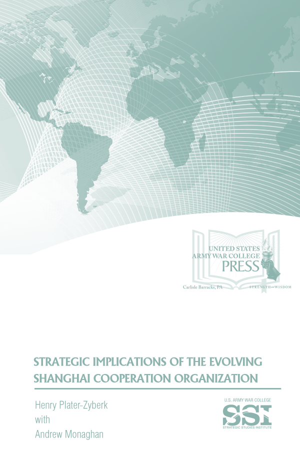  Strategic Implications of the Evolving Shanghai Cooperation Organization