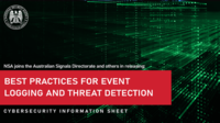 CSI: Best Practices for Event Logging and Threat Detection