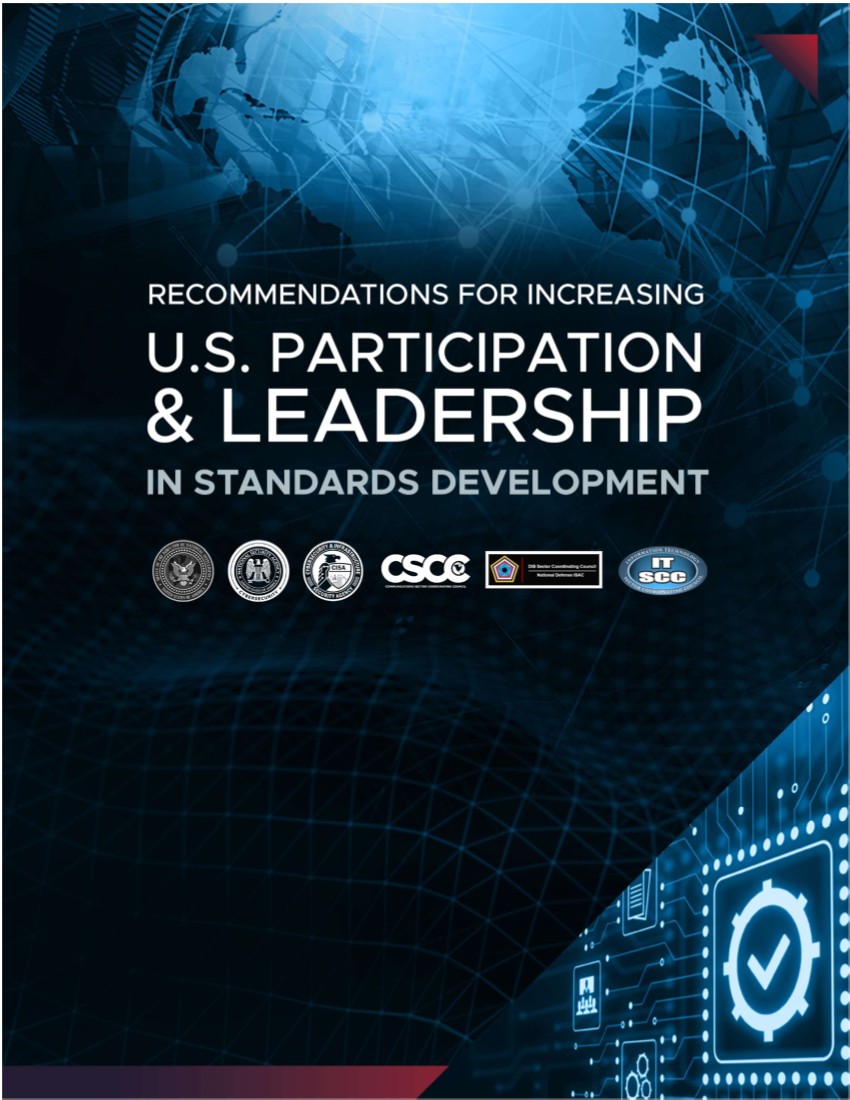  ESF: Recommendations for Increasing U.S. Participation & Leadership in Standards Development