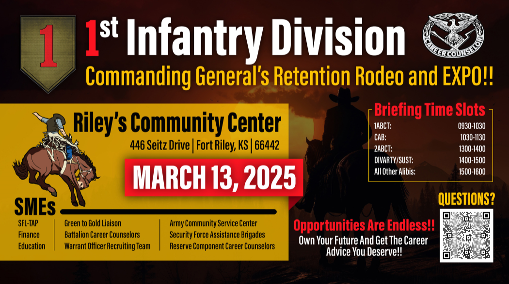  Commanding General’s Retention Rodeo and EXPO
