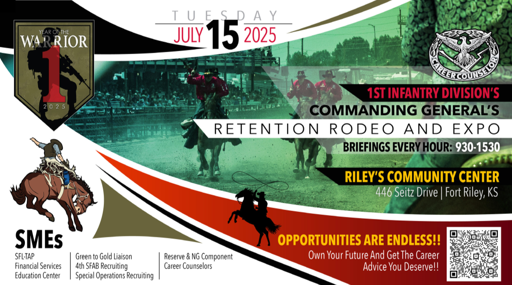  1ID's Commanding General's Retention Rodeo & Expo