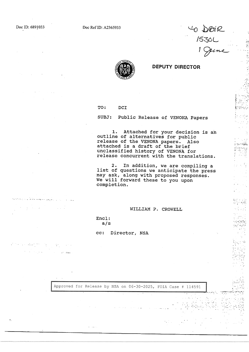  PUBLIC RELEASE OF VENONA PAPERS.PDF