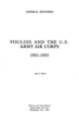 The work examines the evolution of U.S. military aviation leading up to World War II, focusing on the tenure of Maj. Gen. Benjamin Foulois as Chief of the Air Corps from 1931 to 1935. The study explores the struggle for air power independence, debates over long-range bombardment, and the establishment of GHQ Air Force, which laid the groundwork for aerial warfare strategies that proved decisive in WWII. Shiner highlights Foulois’ efforts to secure funding, refine doctrine, and navigate bureaucratic resistance, offering insight into how military aviation overcame institutional challenges to become a dominant force in modern warfare.