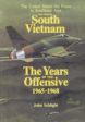 "The Years of the Offensive: 1965-1968," part of the United States Air Force in Southeast Asia series, examines the Air Force’s role in supporting ground operations in South Vietnam from 1965 to early 1968. It focuses on close air support, airlift operations, and ancillary missions such as reconnaissance, psychological warfare, and medical evacuation. The study explores doctrinal challenges, inter-service coordination, and the adaptation of air power to jungle warfare. Highlighting the air campaign during the siege of Khe Sanh, it assesses the evolving strategy, technological modifications, and lessons applicable to future air operations.