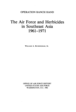 The document examines the execution and impact of Operation RANCH HAND, the aerial defoliation campaign conducted during the Vietnam War, focusing on its strategic implementation from bases such as Tan Son Nhut Air Base and Bien Hoa Air Base. It details the deployment of UC-123 aircraft equipped with spray tanks used to disperse herbicides, specifically Agent Orange, over jungle terrain to disrupt enemy concealment and logistics. Key personnel mentioned include Major Fred J. Bodet, who oversaw early mission planning, and Lieutenant Colonel James L. Lee, who managed aircrew coordination and equipment modifications for sustained operations. The report outlines tactical adjustments made by pilots, highlights the effects of the operation on enemy movement in regions like the Mekong Delta, and discusses the evolving concerns related to chemical exposure among military personnel and civilians. The study concludes with an assessment of the long-term environmental and health consequences attributed to the widespread use of herbicides in Vietnam.