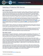 Info Sheet: Selecting a Protective DNS Service (April 2025 Update) | U/OO/117652-21 | PP 25-1066 | April 2025 Ver. 1.4