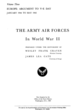 The Army Air Forces in WWII: Europe: Argument to V-E Day January 1944 to May 1945. The present volume begins with the winter bombardment campaign of 1943-44 and ends with the German surrender in May 1945: it tells of air‘s contribution to the slow drive up the Italian peninsula; it describes the activities of the strategic bombers as they beat down the Luftwaffe and, turning to other targets, ruined the German war economy; it tells how tactical forces prepared for and supported the landings in Normandy and then spearheaded the Allied sweep across France and, after a check and a serious counterattack, across Germany.