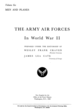 The present volume, VI, deals with the Zone of the Interior-with the development of an effective air organization, with the forging and distribution of weapons, with the recruiting and training of airmen.