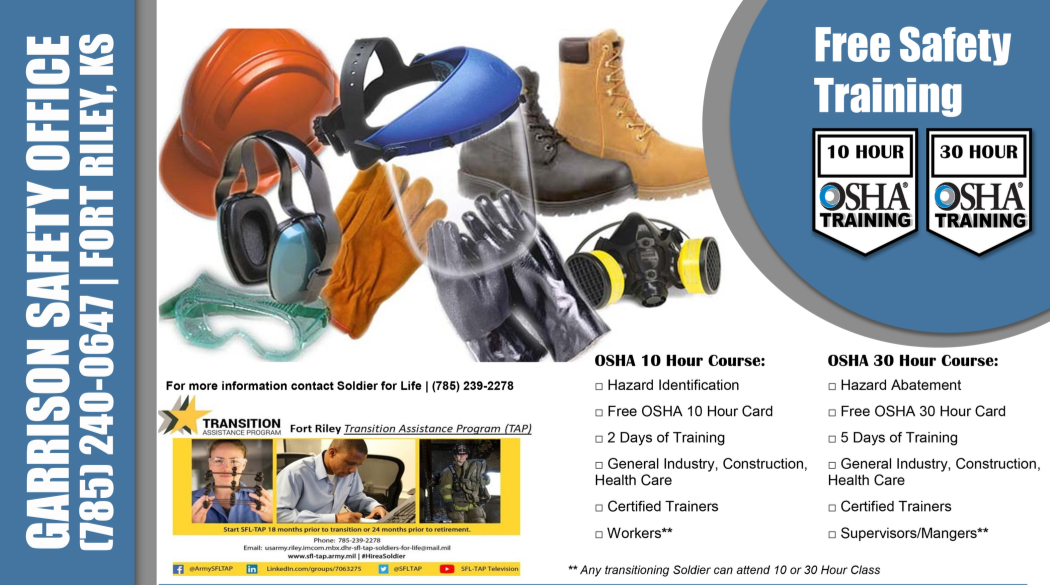  Free Safety Training - OSHA TRAINING