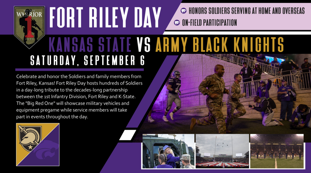  Fort Riley Day | Kansas State vs ARMY Black Knights