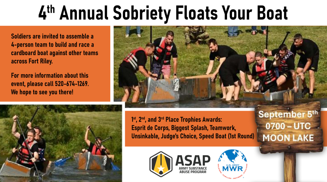  4th Annual Sobriety Floats Your Boat