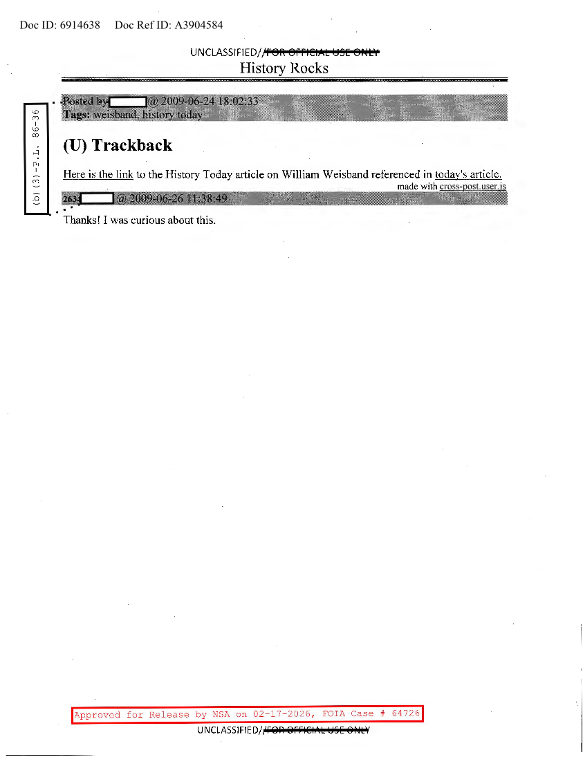  NSA HISTORY ROCKS-TRACKBACK