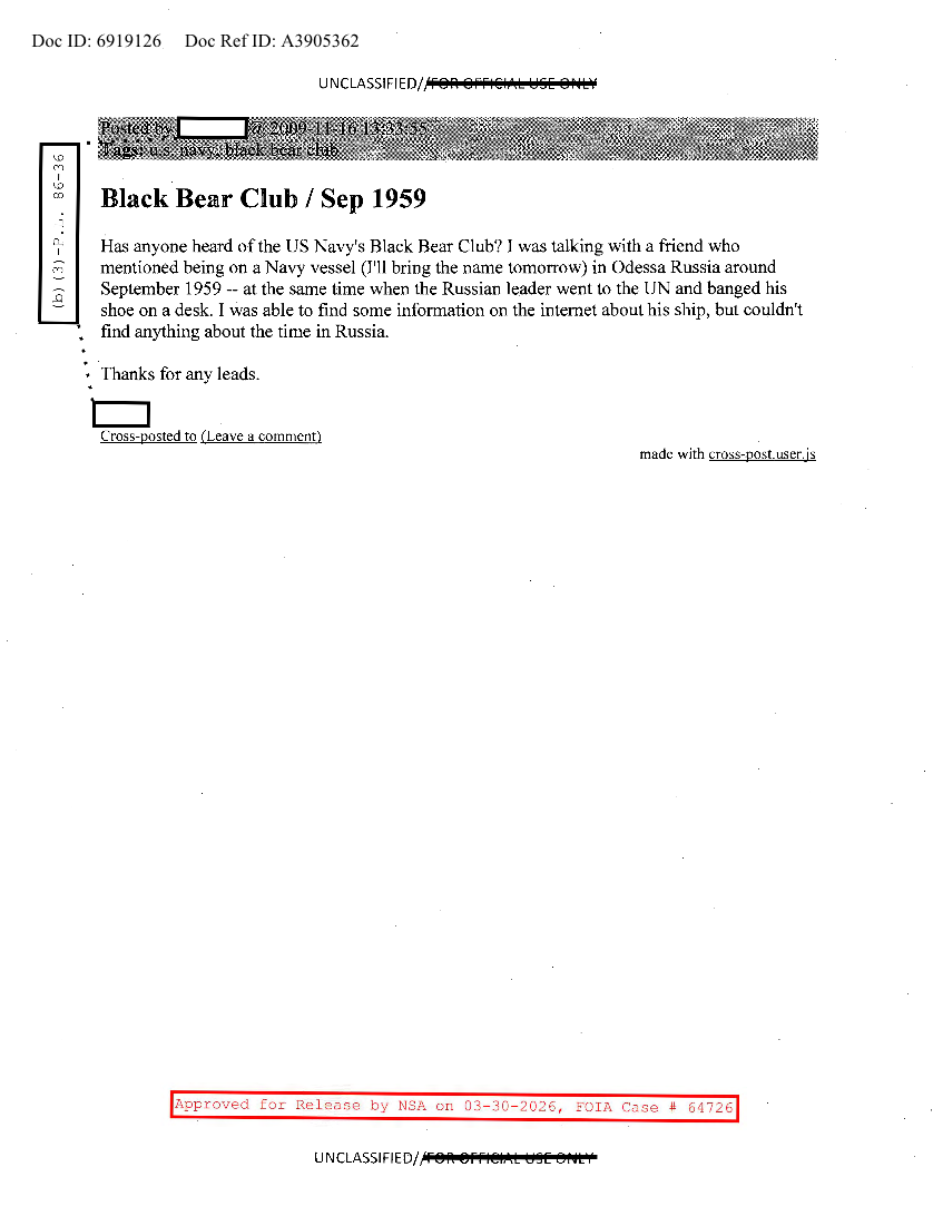  NSA  HISTORY ROCKS  BLACK BEAR CLUBSEP 1959.PDF