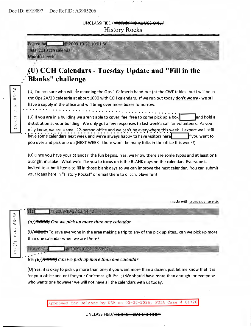  NSA  HISTORY ROCKS  CCH CALENDARS - TUESDAY UPDATE AND FILL IN THE BLANKS CHALLENGE.PDF