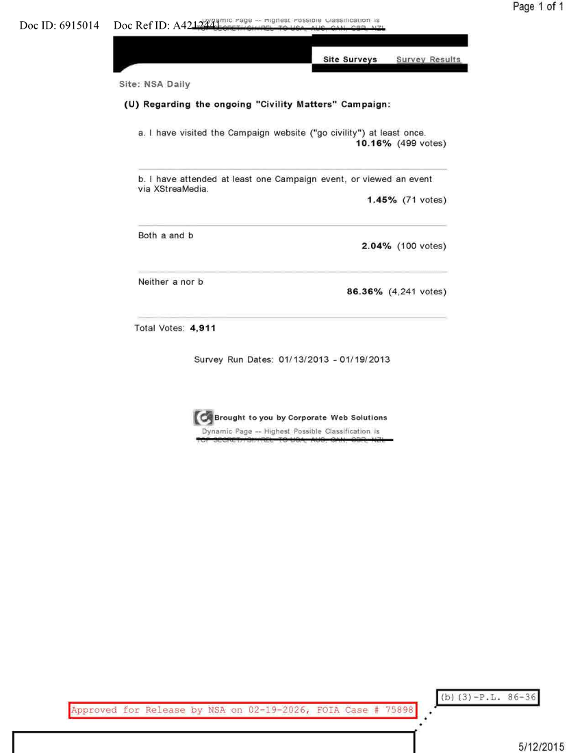  NSA DAILY 01-13-2013 TO 01-19-2013.PDF