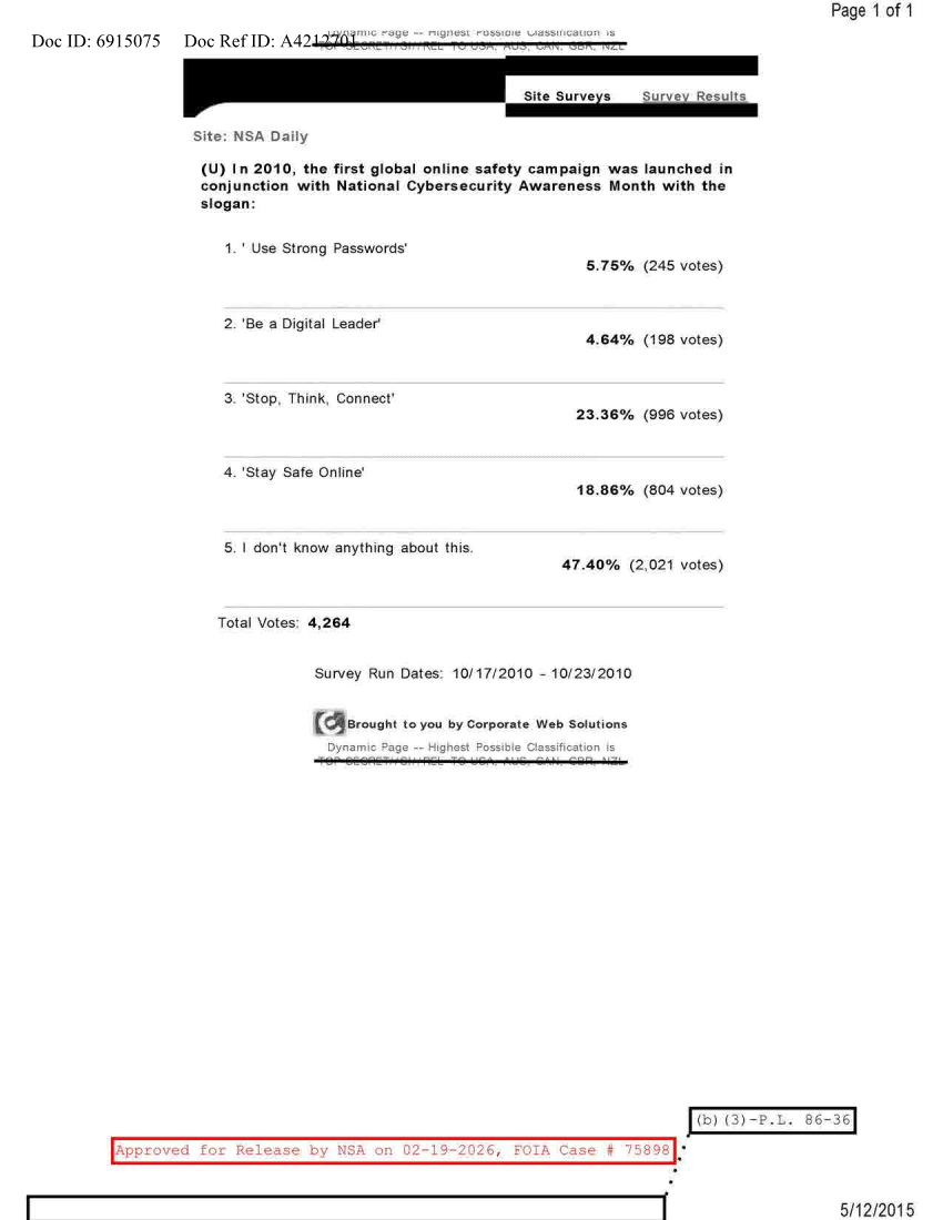  NSA DAILY 10-17-2010 TO 10-23-2010.PDF